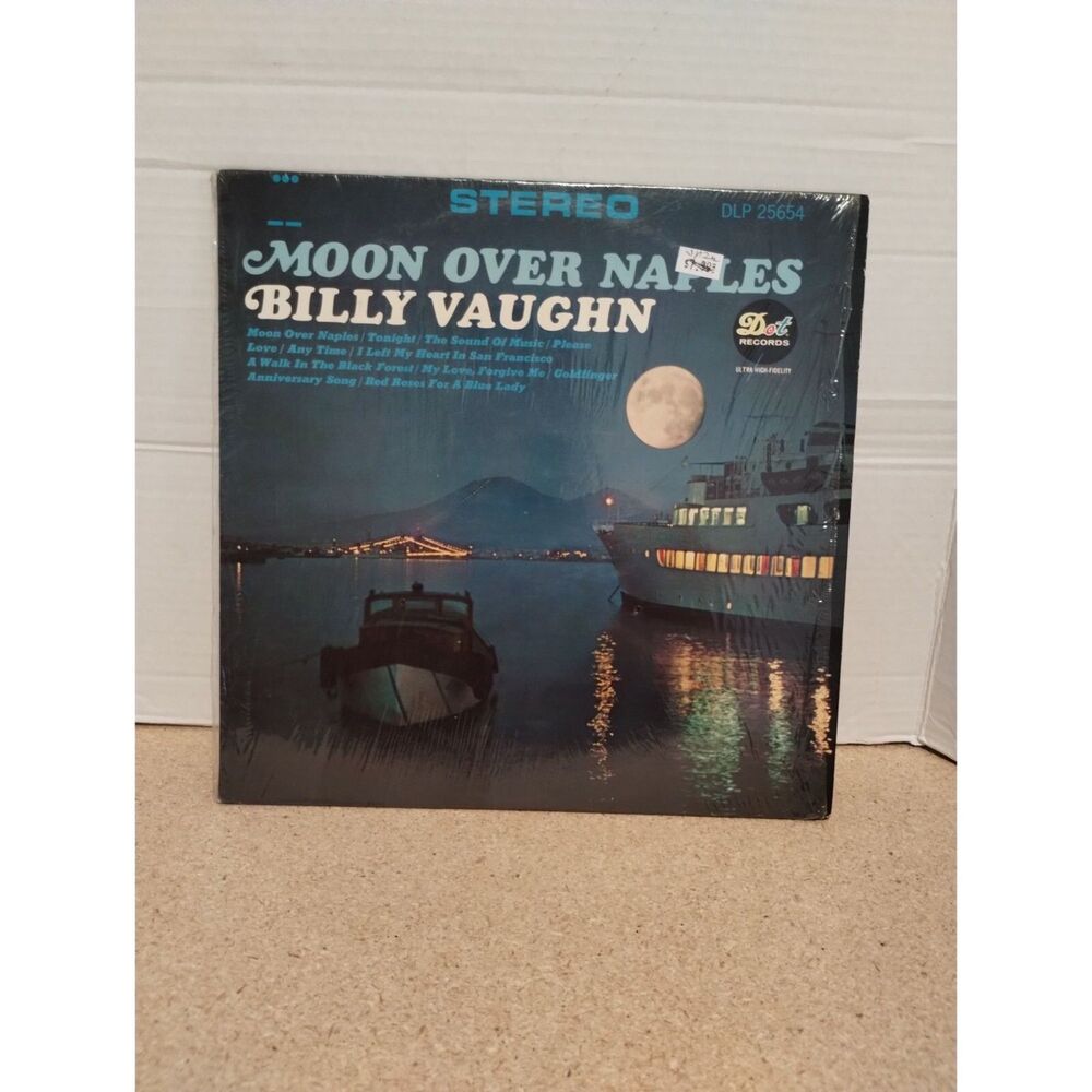 Moon Over Naples By Billy Vaughn LP Vinyl Record Dot Records DLP 25654